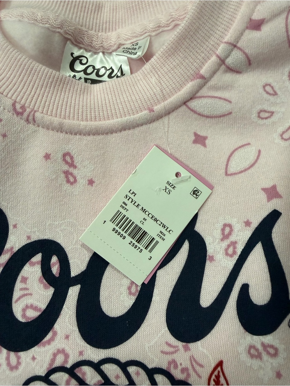 Pink Rodeo Graphic Sweatshirt - XS,S, - Picture 4 of 6